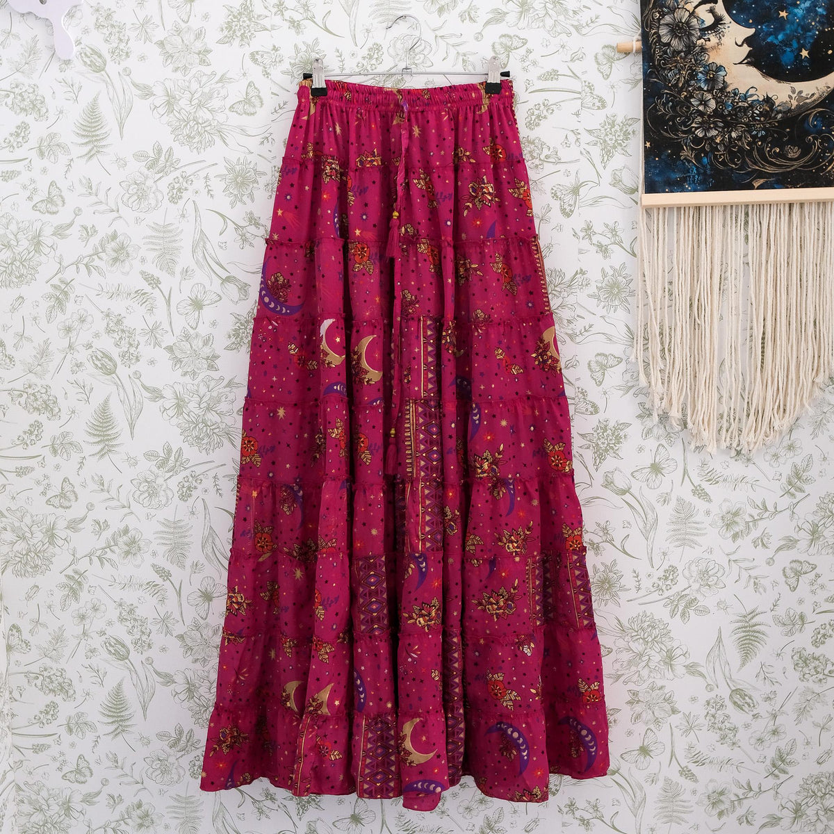 Stevie Inspired Flowy Tiered Skirt