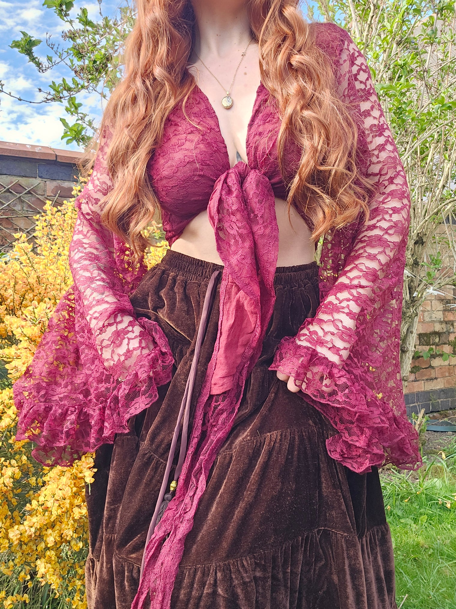 Mossy Dreams Lace Top