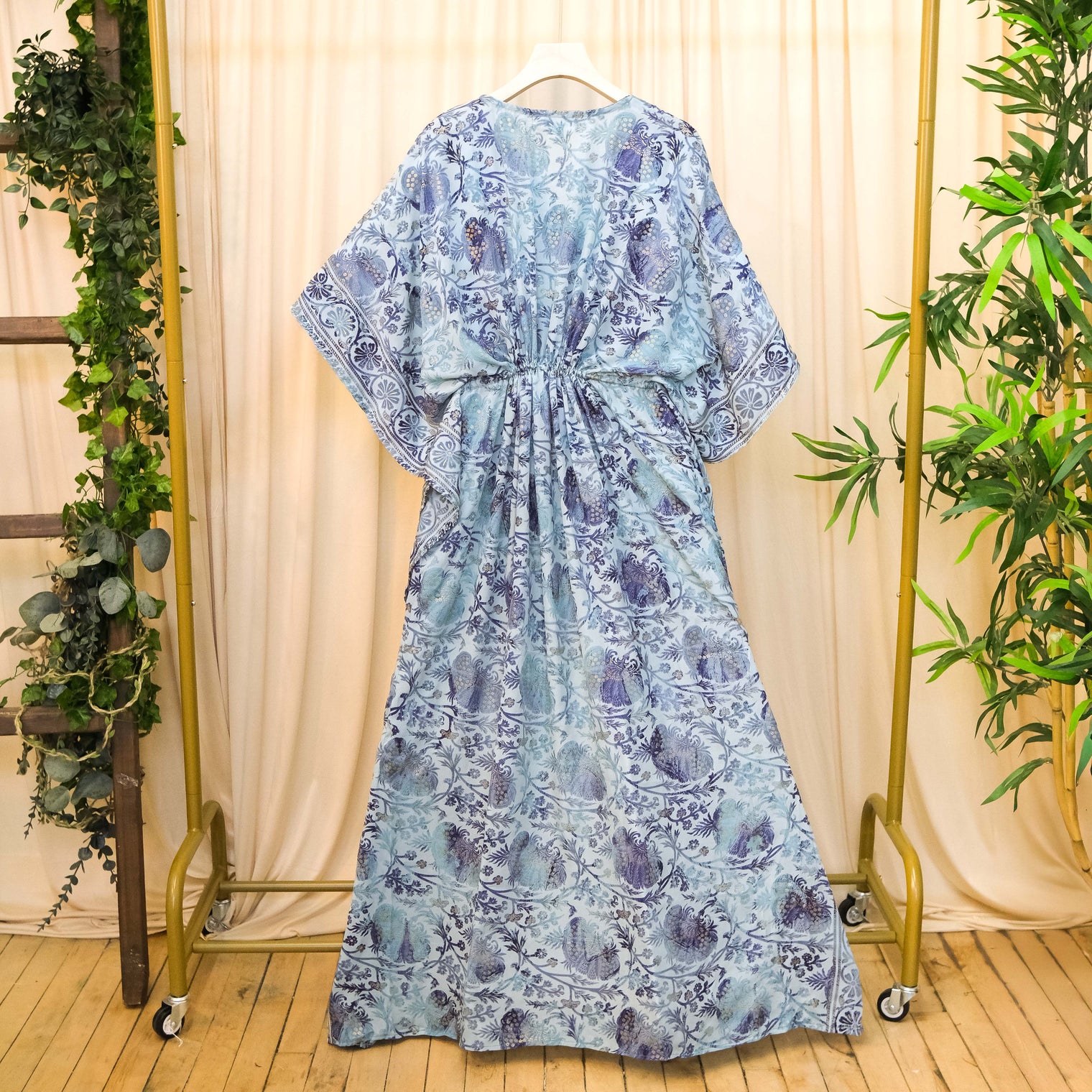 Flowy Long Kaftan Dress