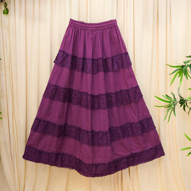 Cotton Boho Lace Skirts