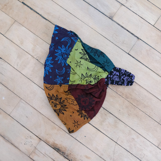 Patchwork Cotton Head Wrap