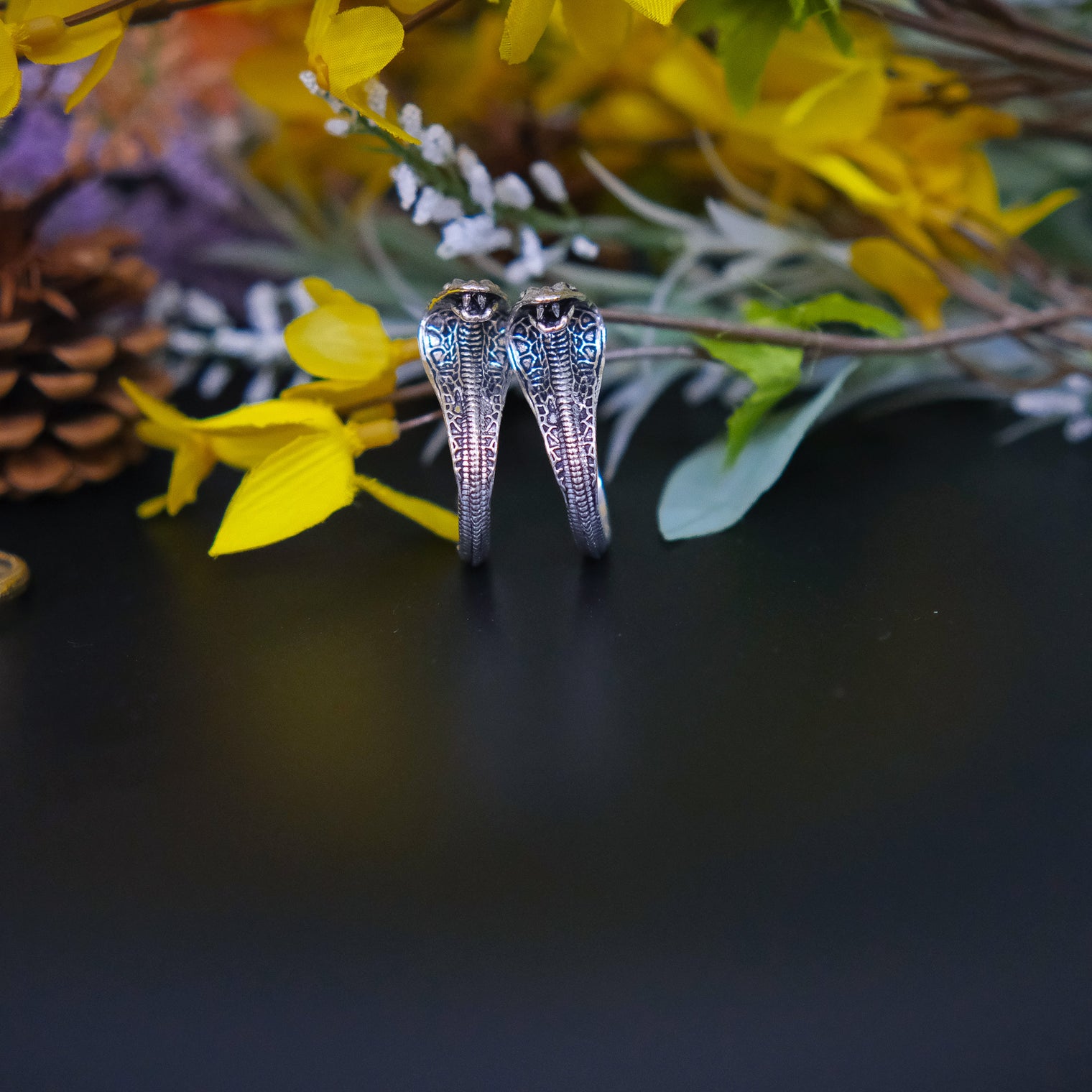 Witchy Snake Design Earring