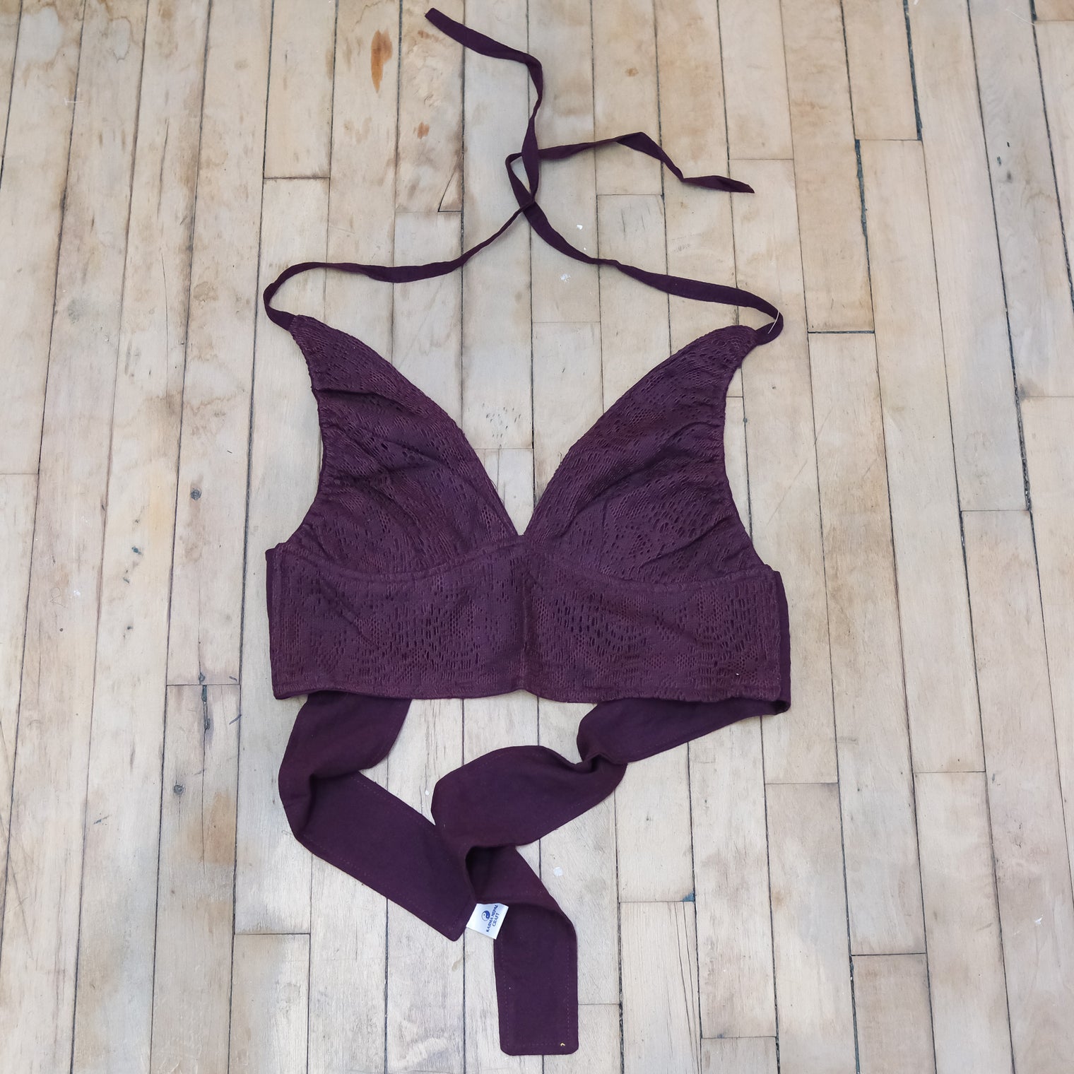 Cotton Boho Lace Reversible Bralette