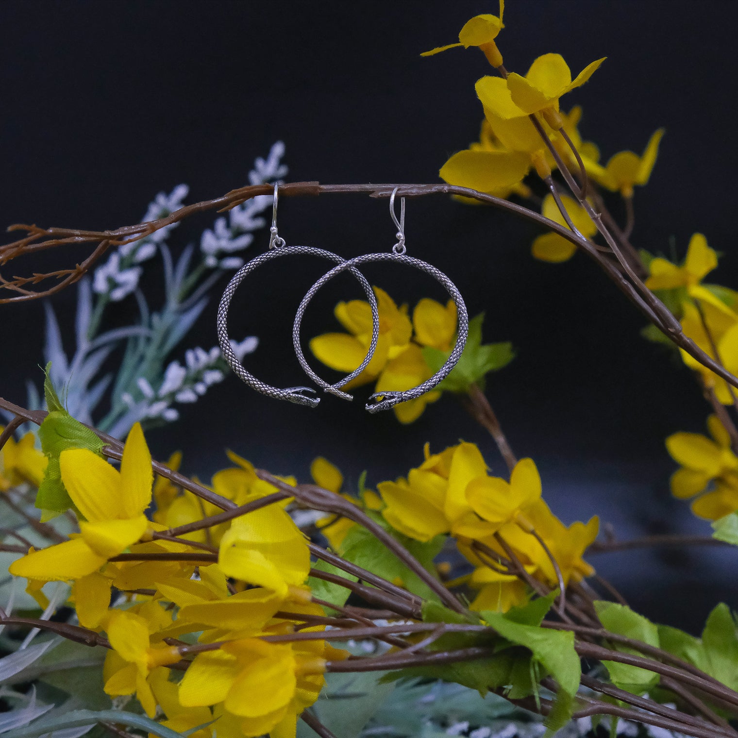 Handmade Dragon Ethnic Earring