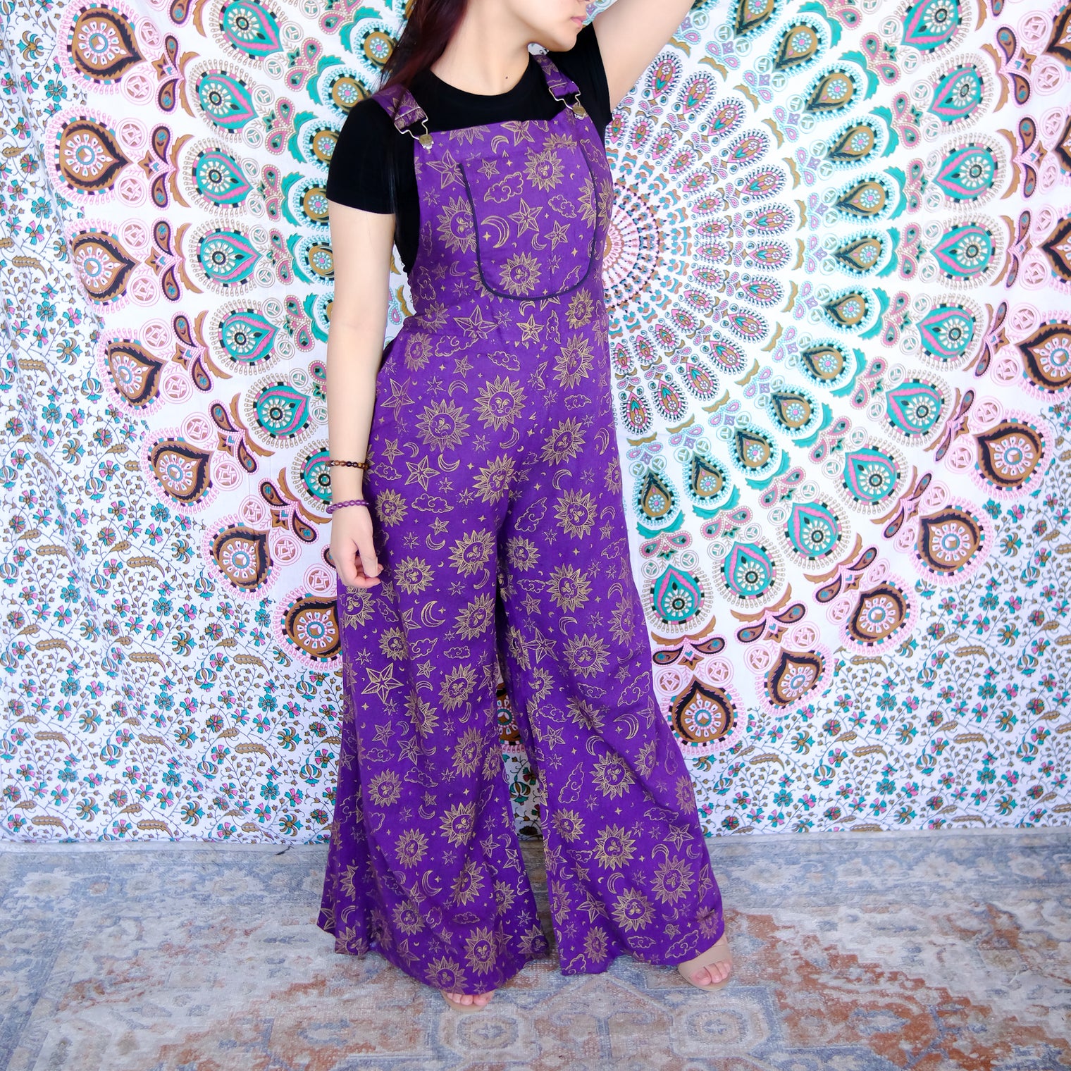 Dreamy Celestial Wide Leg Jumpsuit