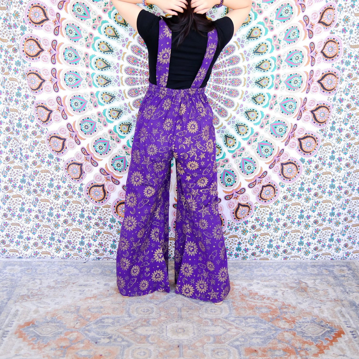 Dreamy Celestial Wide Leg Jumpsuit