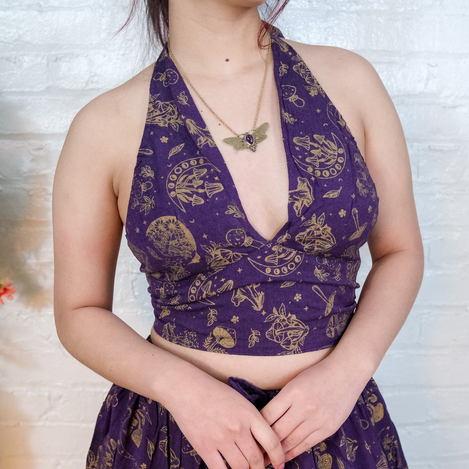 Witchy Boho Halter Top