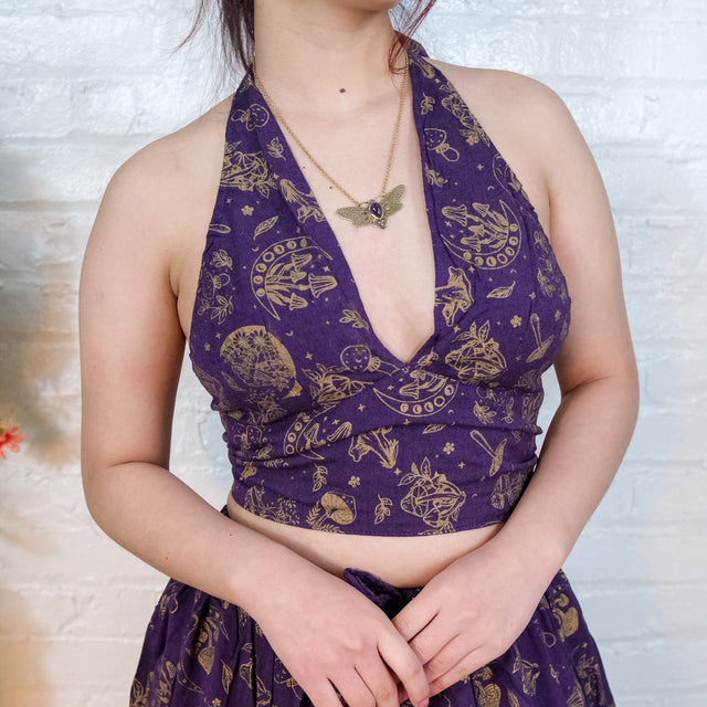 Witchy Boho Halter Top