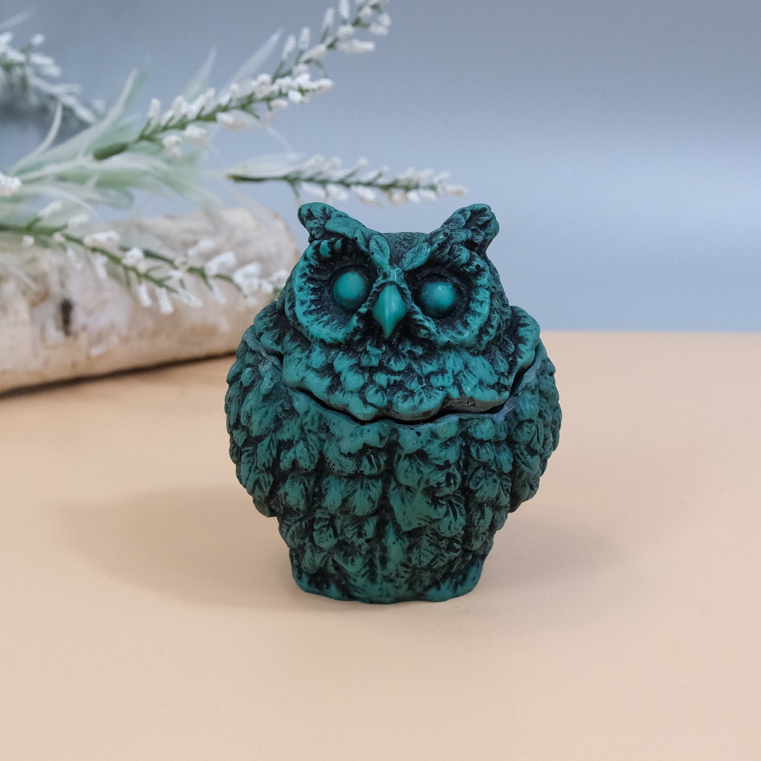 Handmade Owl Statue