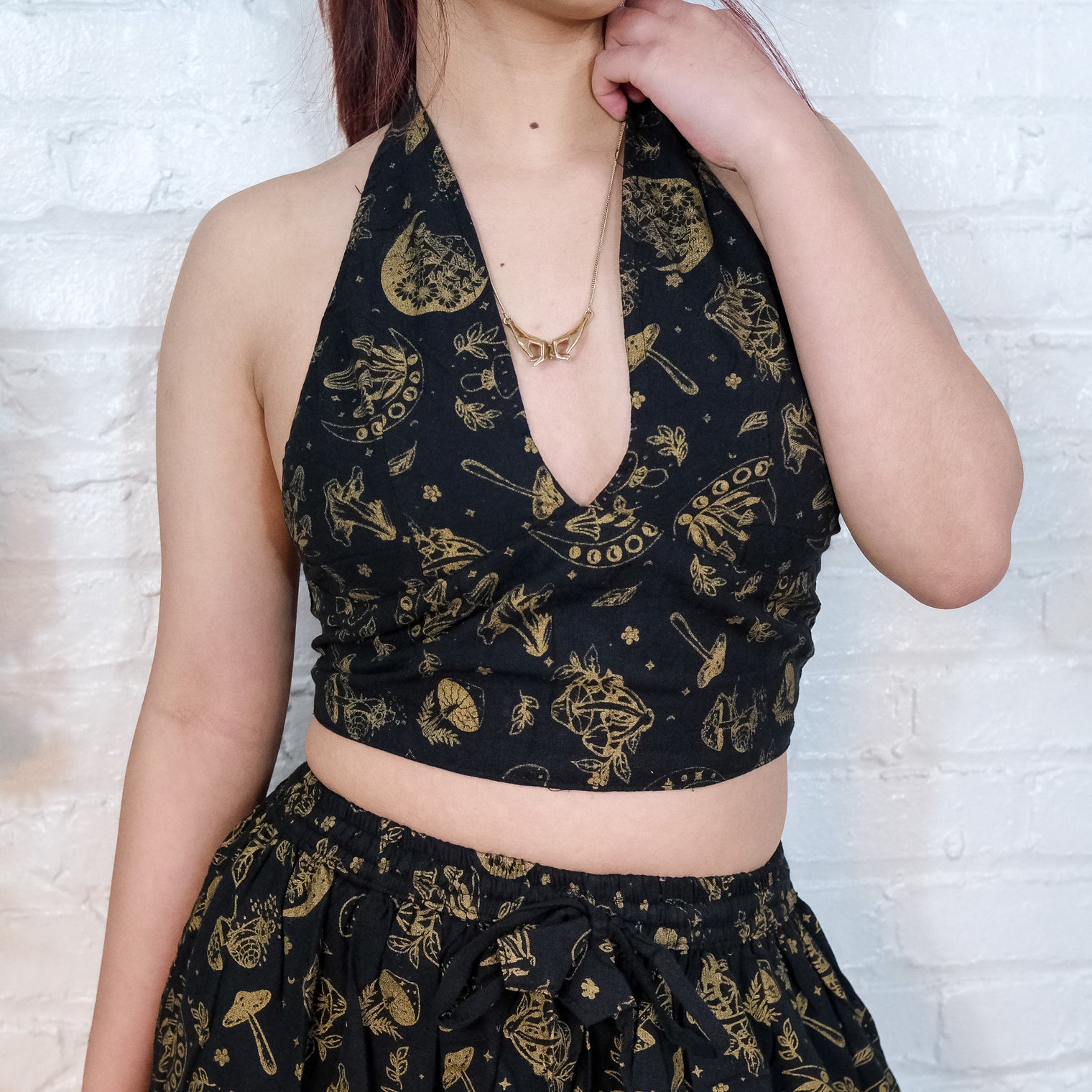 Witchy Boho Halter Top