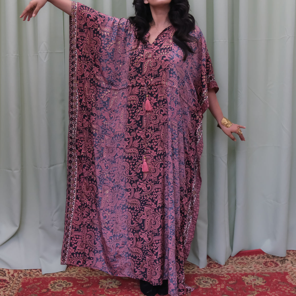 Boho Flowy Ombre Kaftan