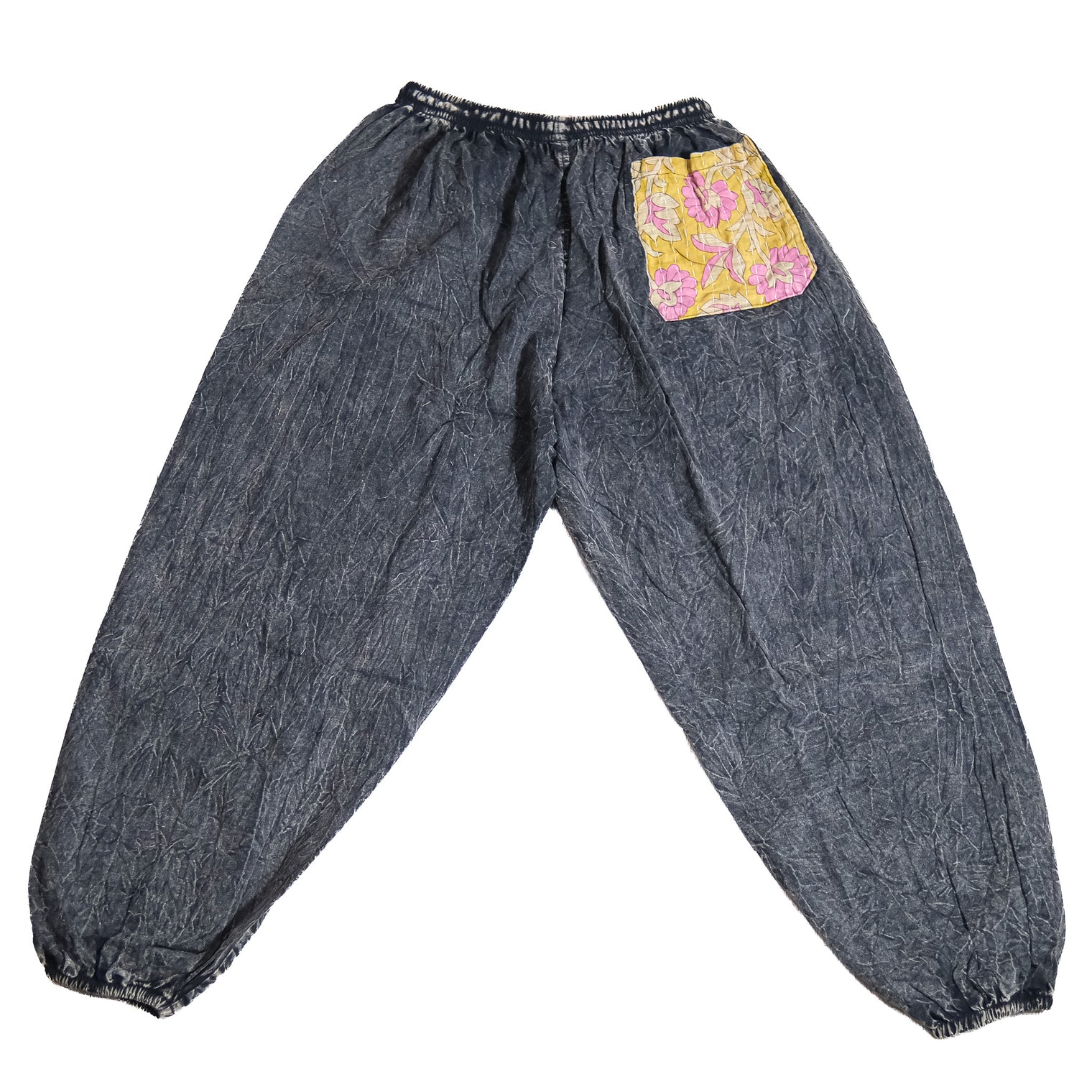 One of a Kind Artisan Patchwork Cotton Pants