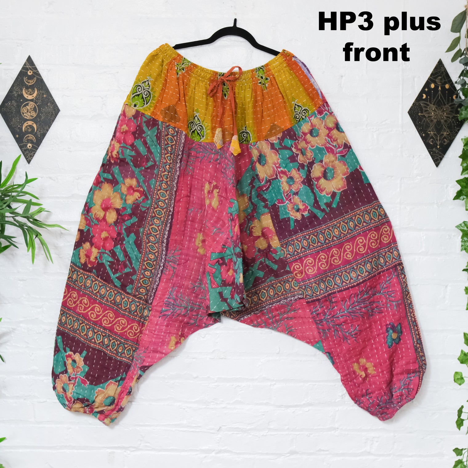 Kantha Plus Size Harem Pants