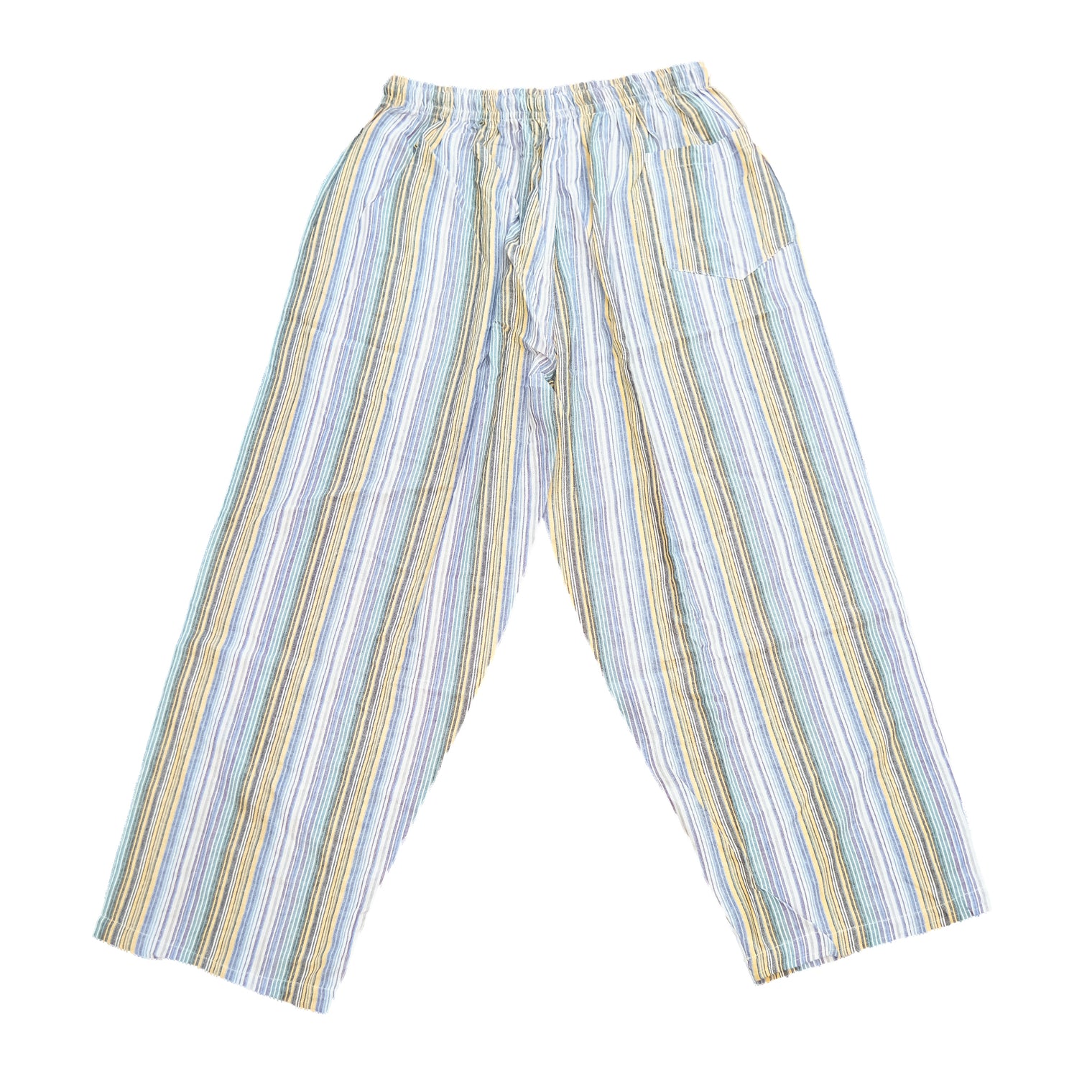 Mystic Evil Eye Stripe Cotton Pants