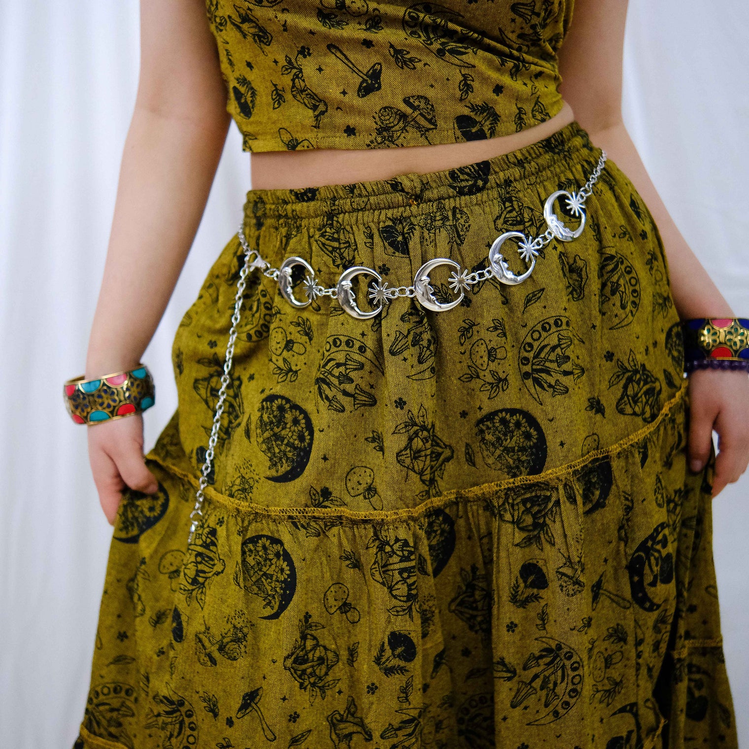 Wicca Whimsical Waist Chain Belt