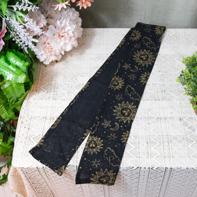 Boho Celestial Long Head Band