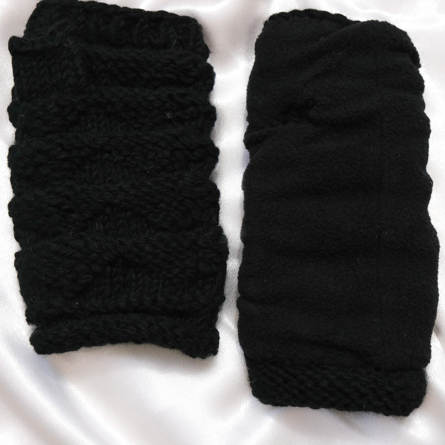 Knitted Fleece Lined Winter Handwarmer