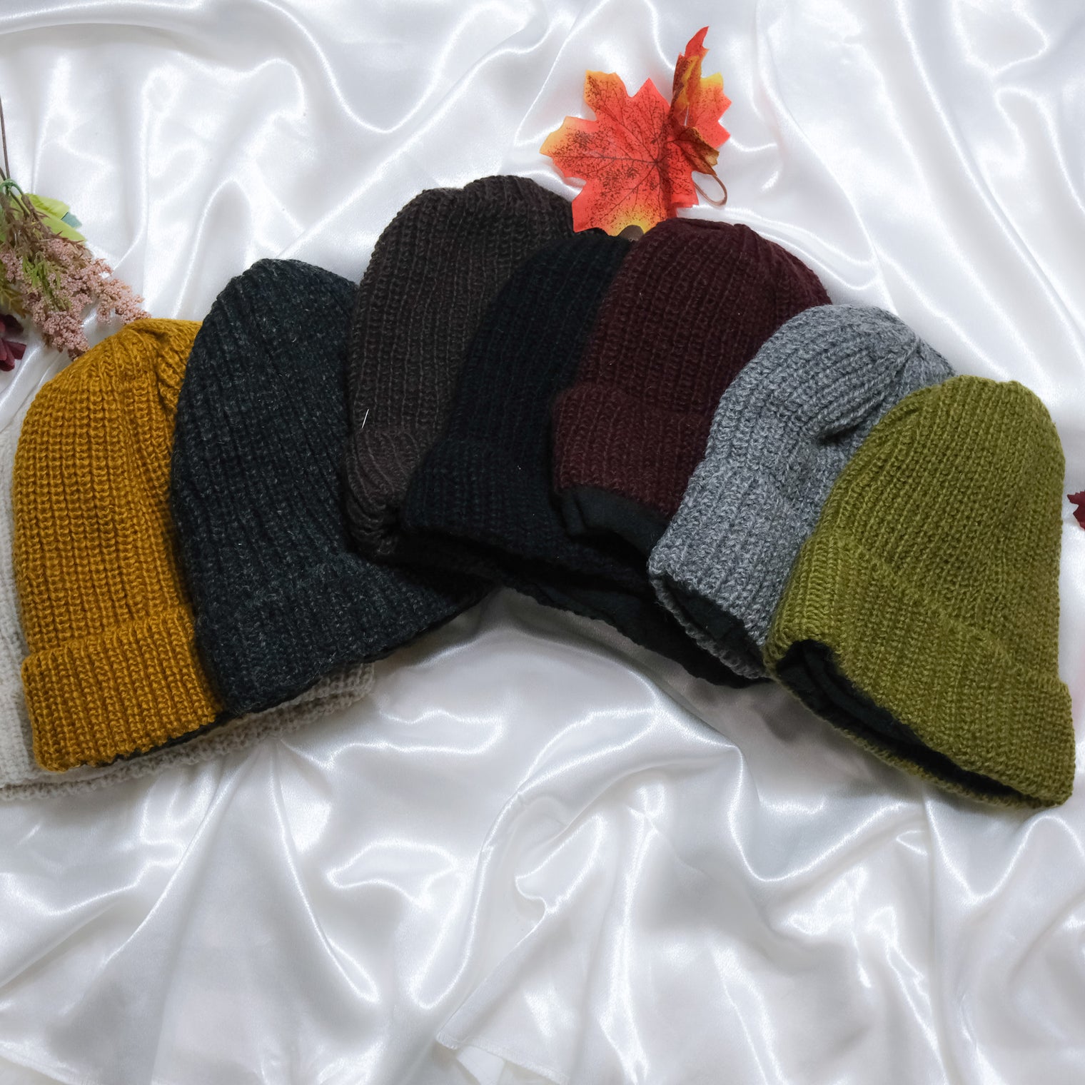 Unisex Hand Knit Wool Beanie