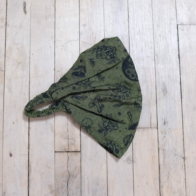 Celestial Mushroom Head Wrap