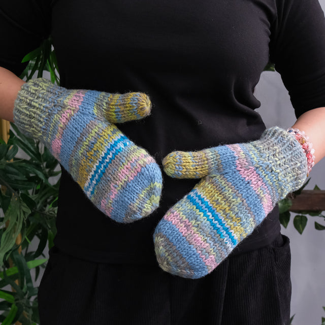 Cozy Knitted Fleece Lined Mitten