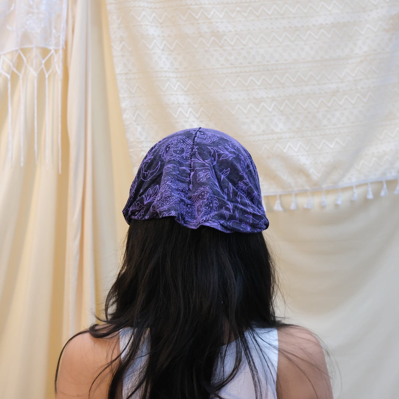 Boho Paisley Cotton Head Wrap