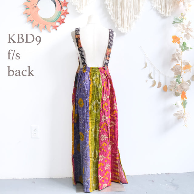 Kantha One of a Kind Bib Dress