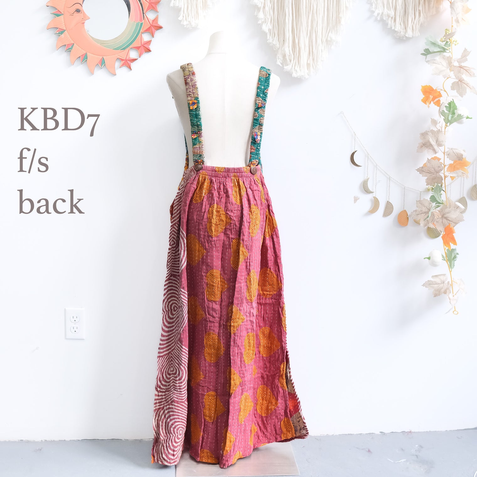 Kantha One of a Kind Bib Dress