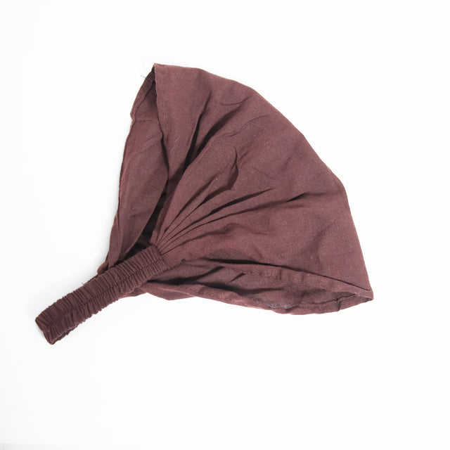 Solid Cotton Wide Headband