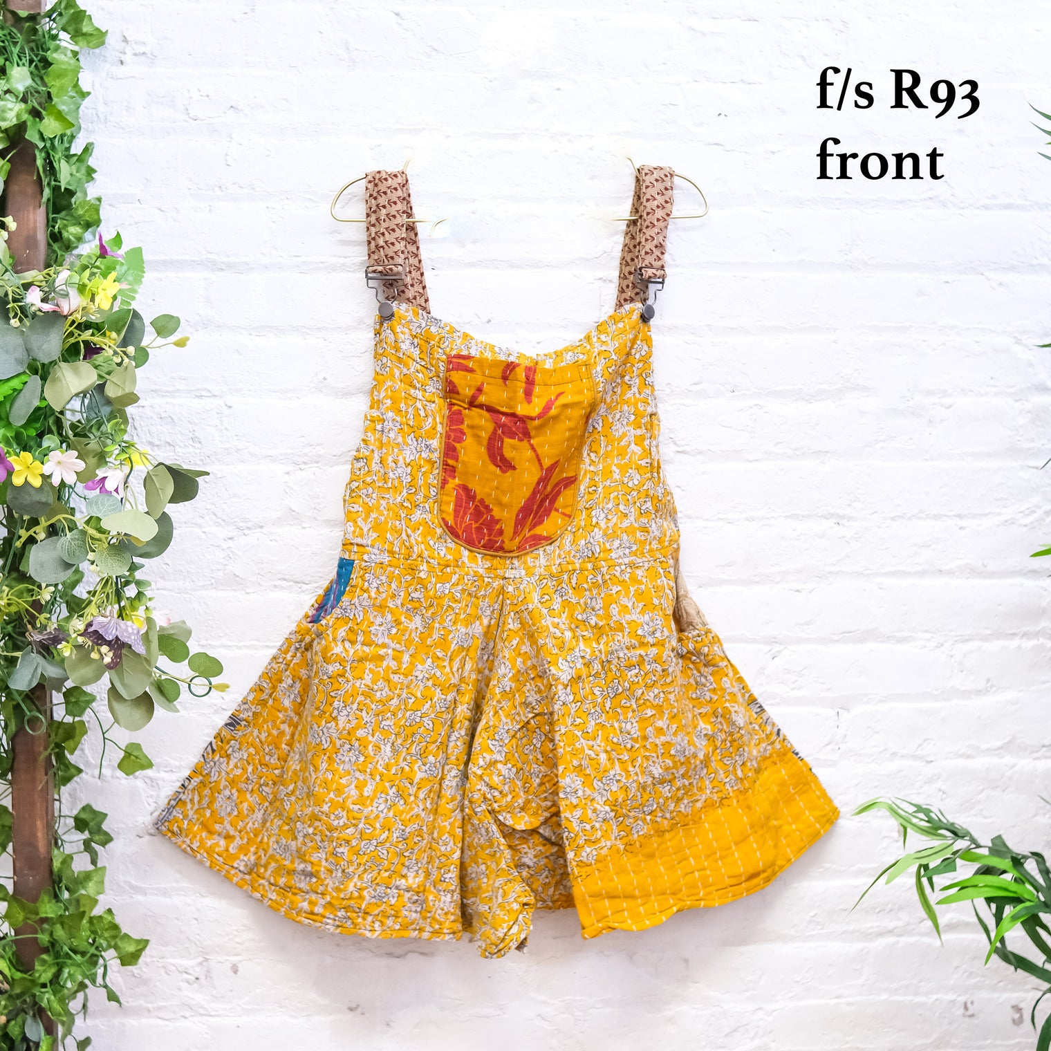Kantha Bloom Flowy Romper