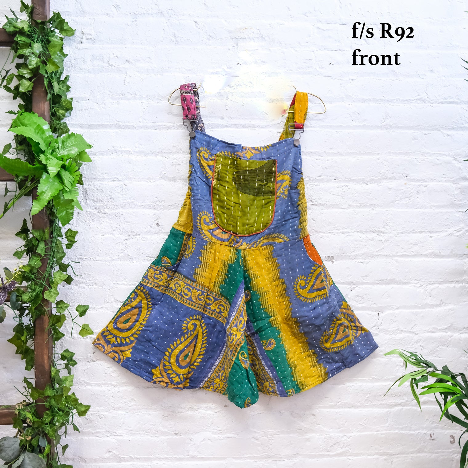 Kantha Bloom Flowy Romper