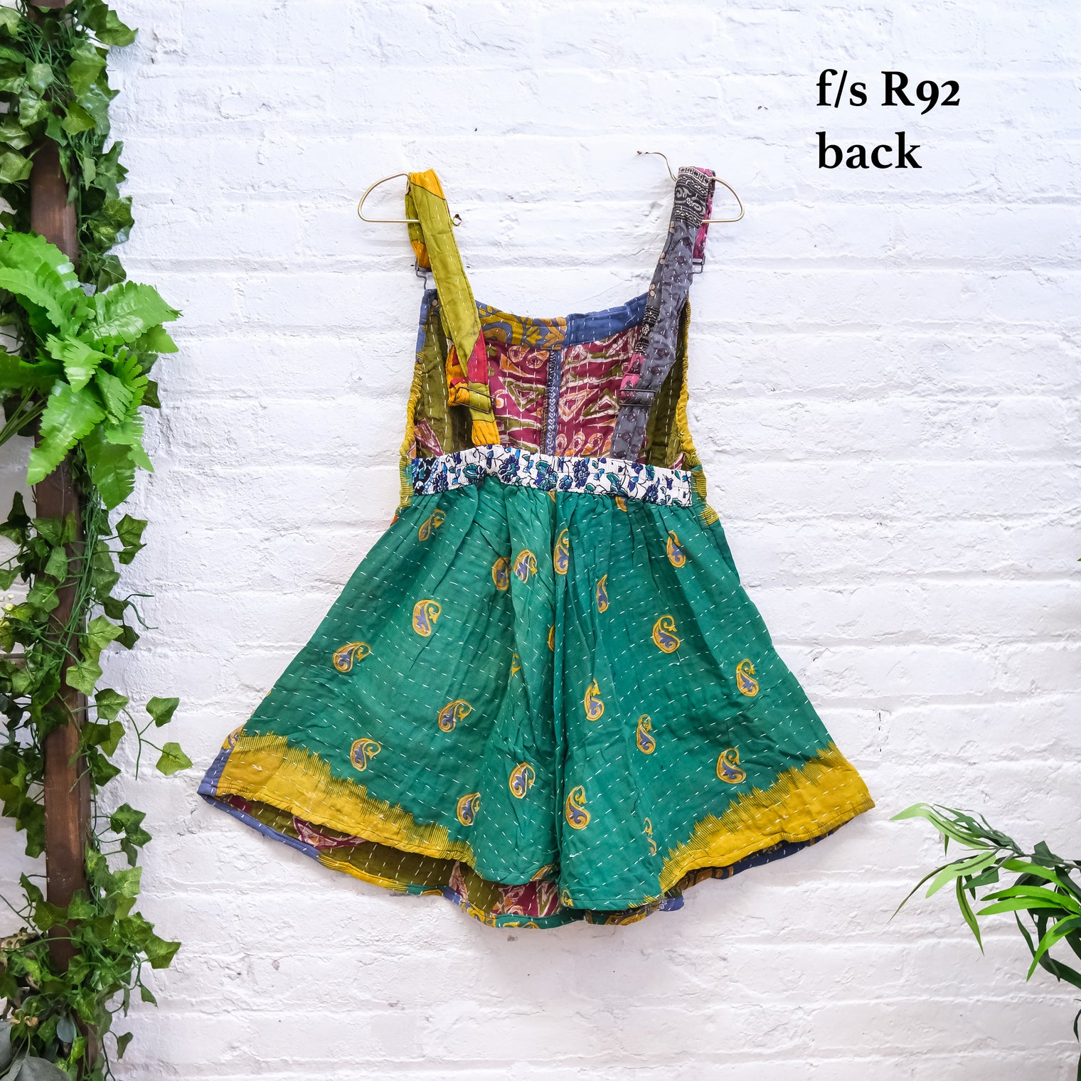Kantha Bloom Flowy Romper