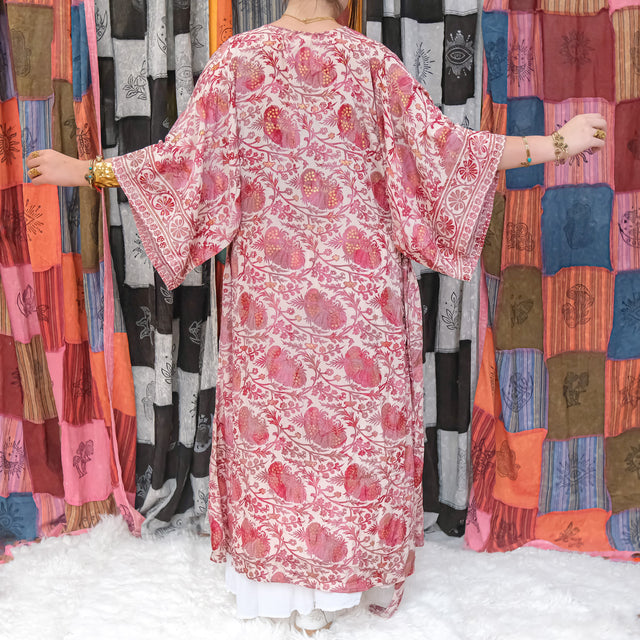 Bohemian Style Long Kimono