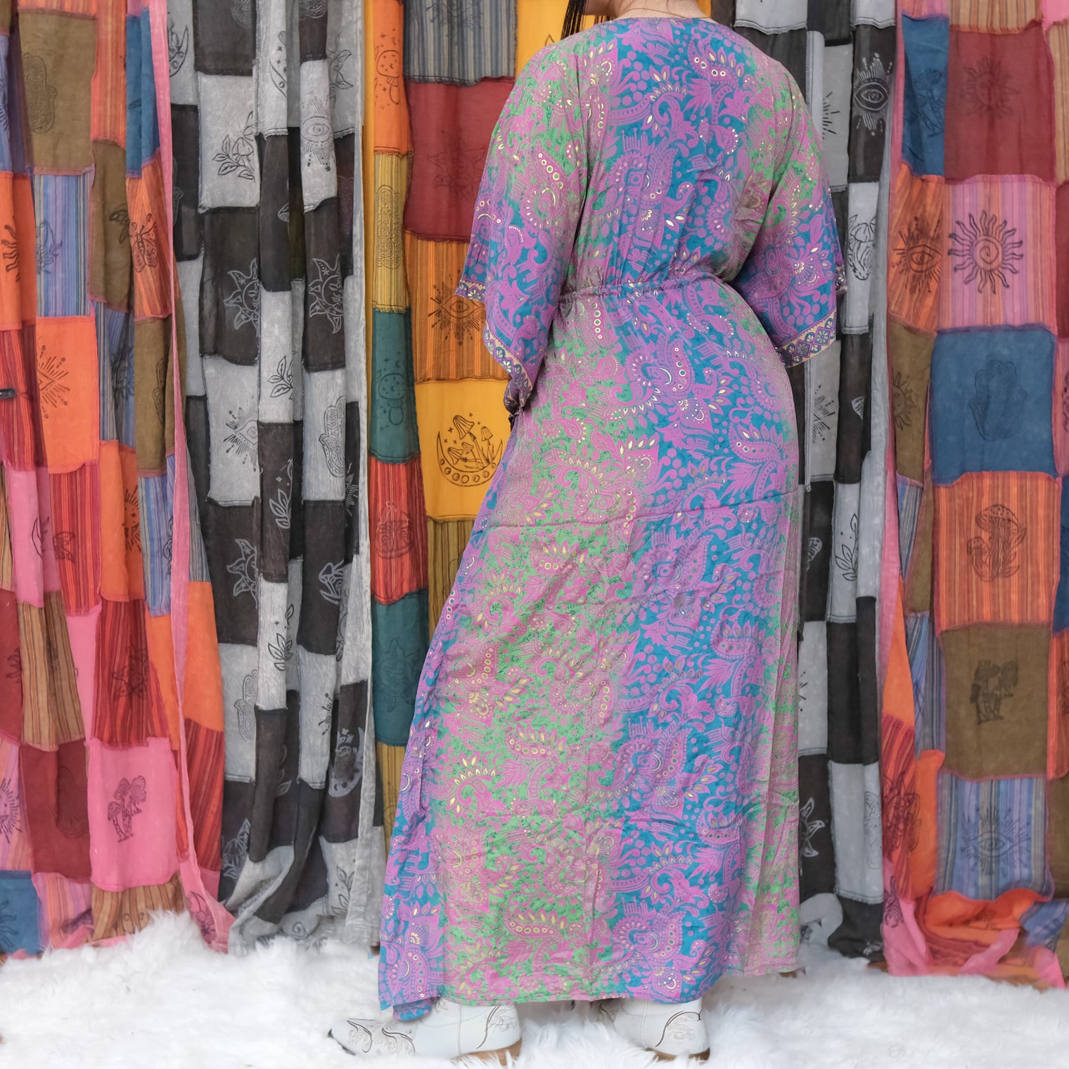 Boho Flowy Ombre Kaftan