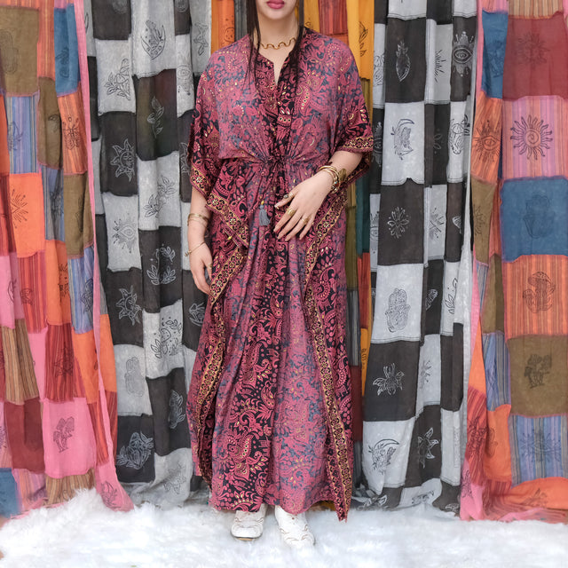 Boho Flowy Ombre Kaftan