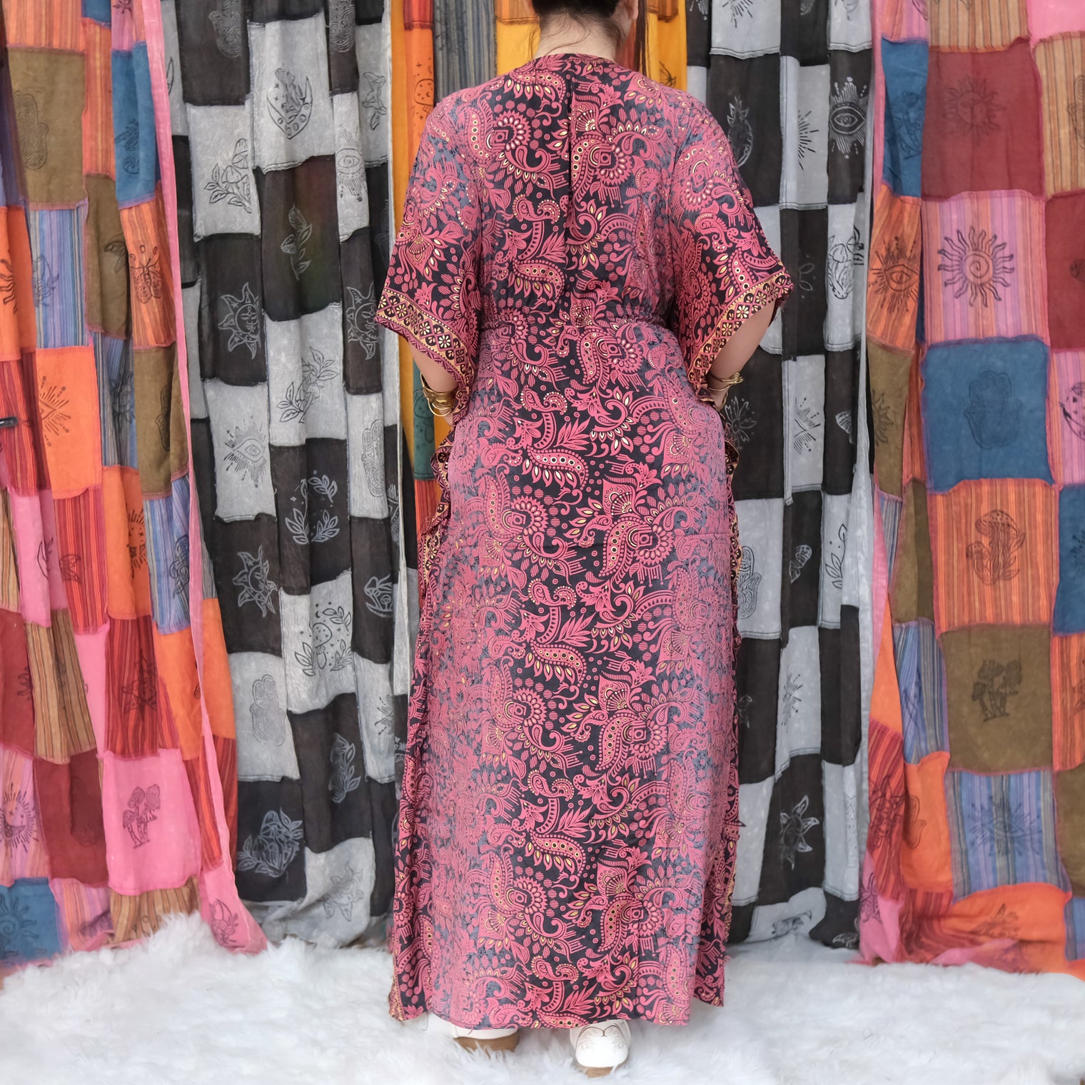 Boho Flowy Ombre Kaftan
