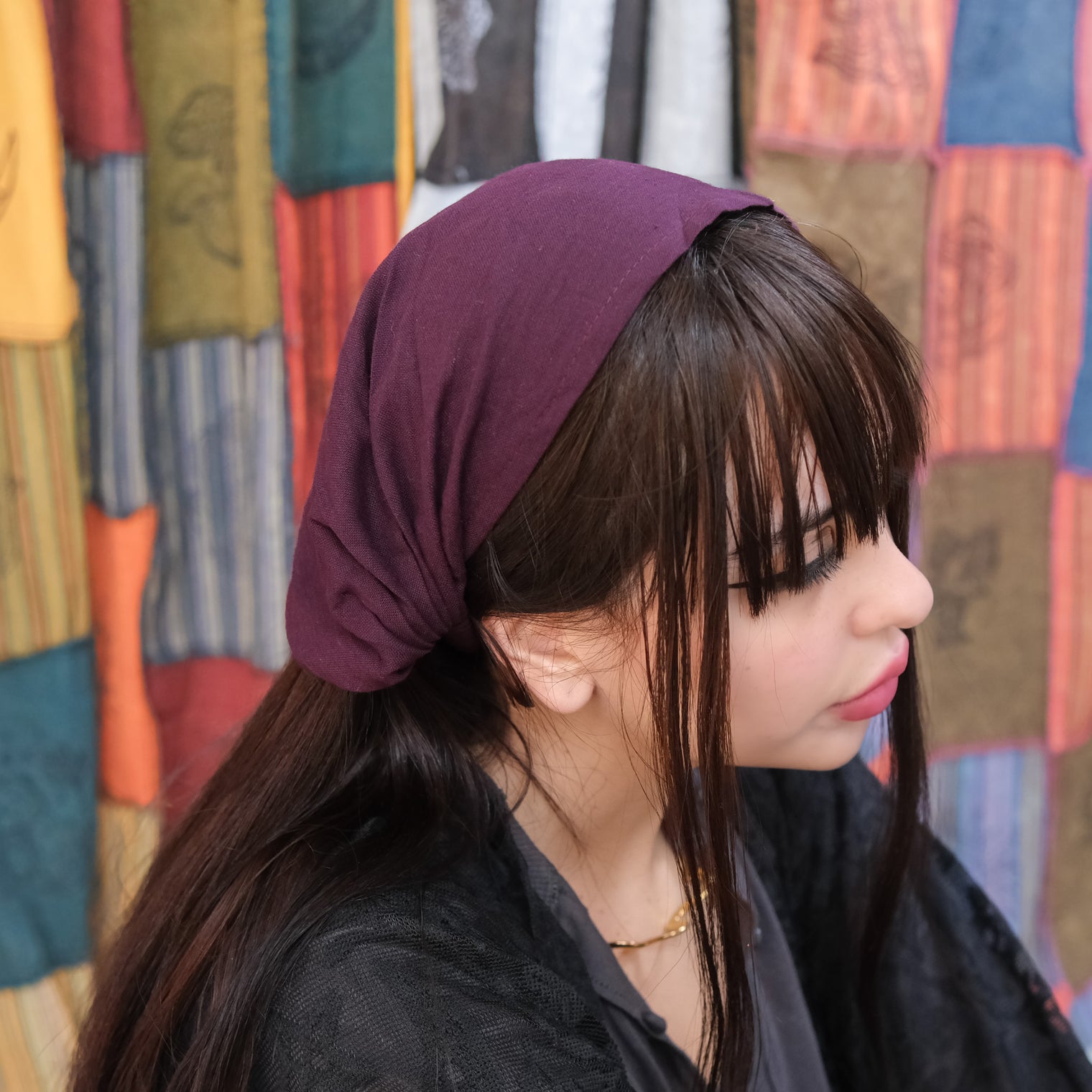 Solid Cotton Wide Headband