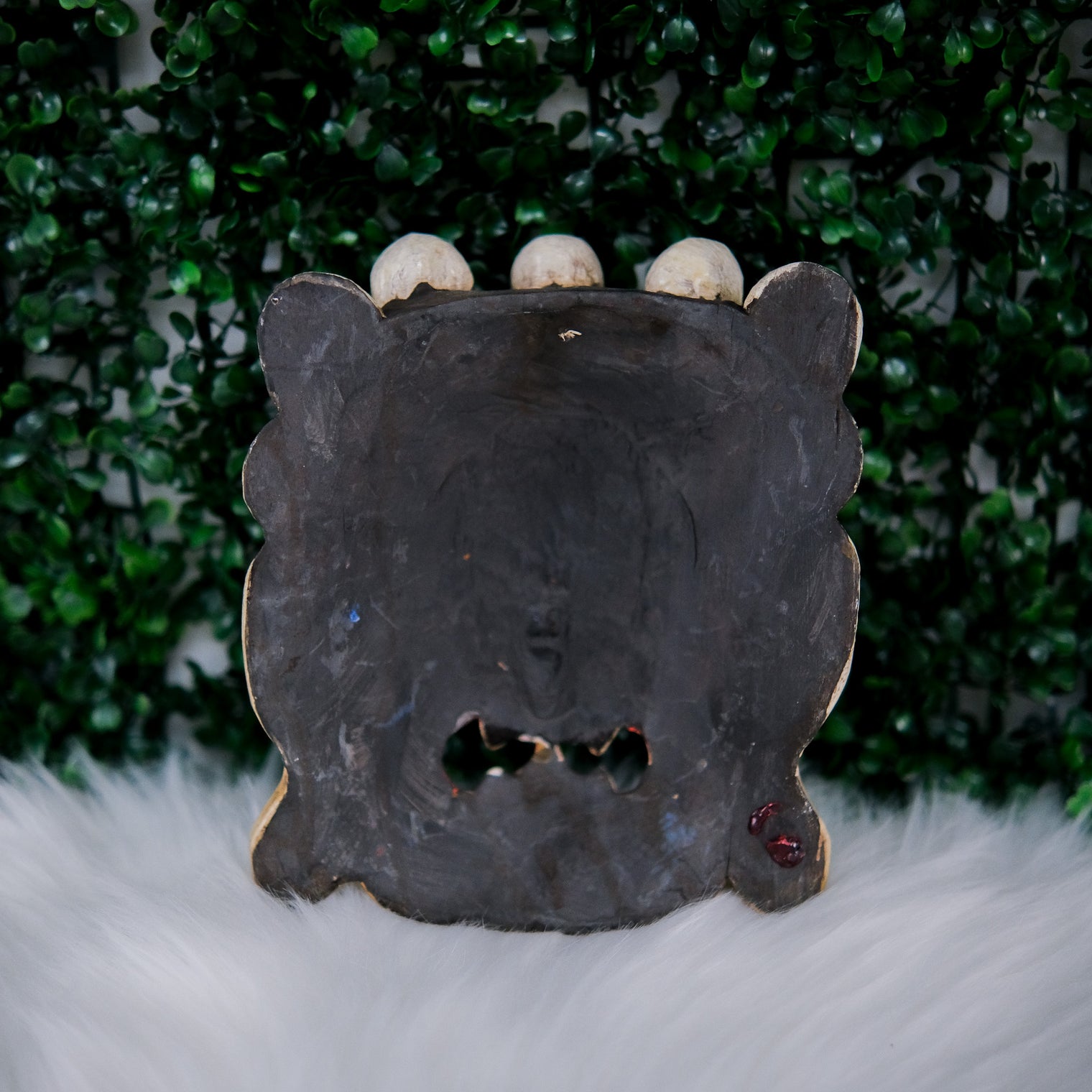 Hand Carved Bhairav/Mahakala Mask