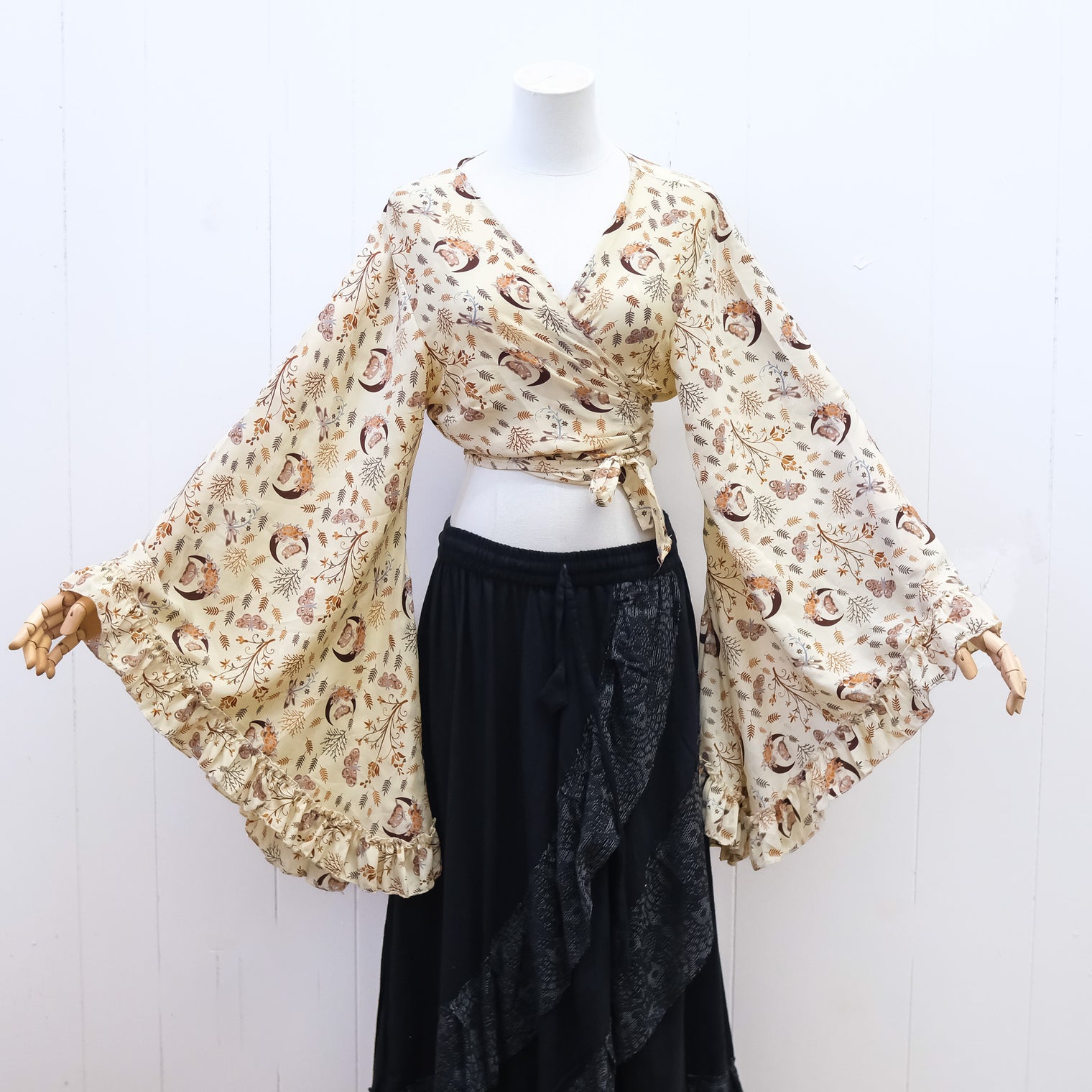 Fairy Bloom Flare Sleeve Top