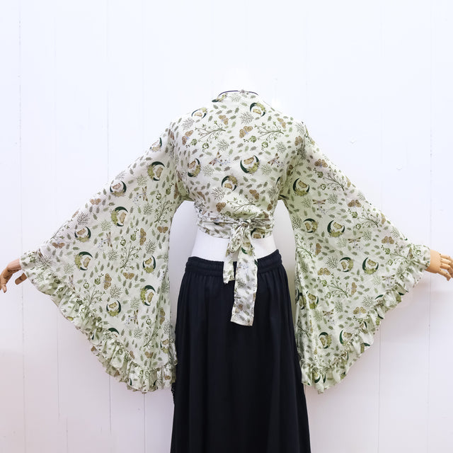 Fairy Bloom Flare Sleeve Top