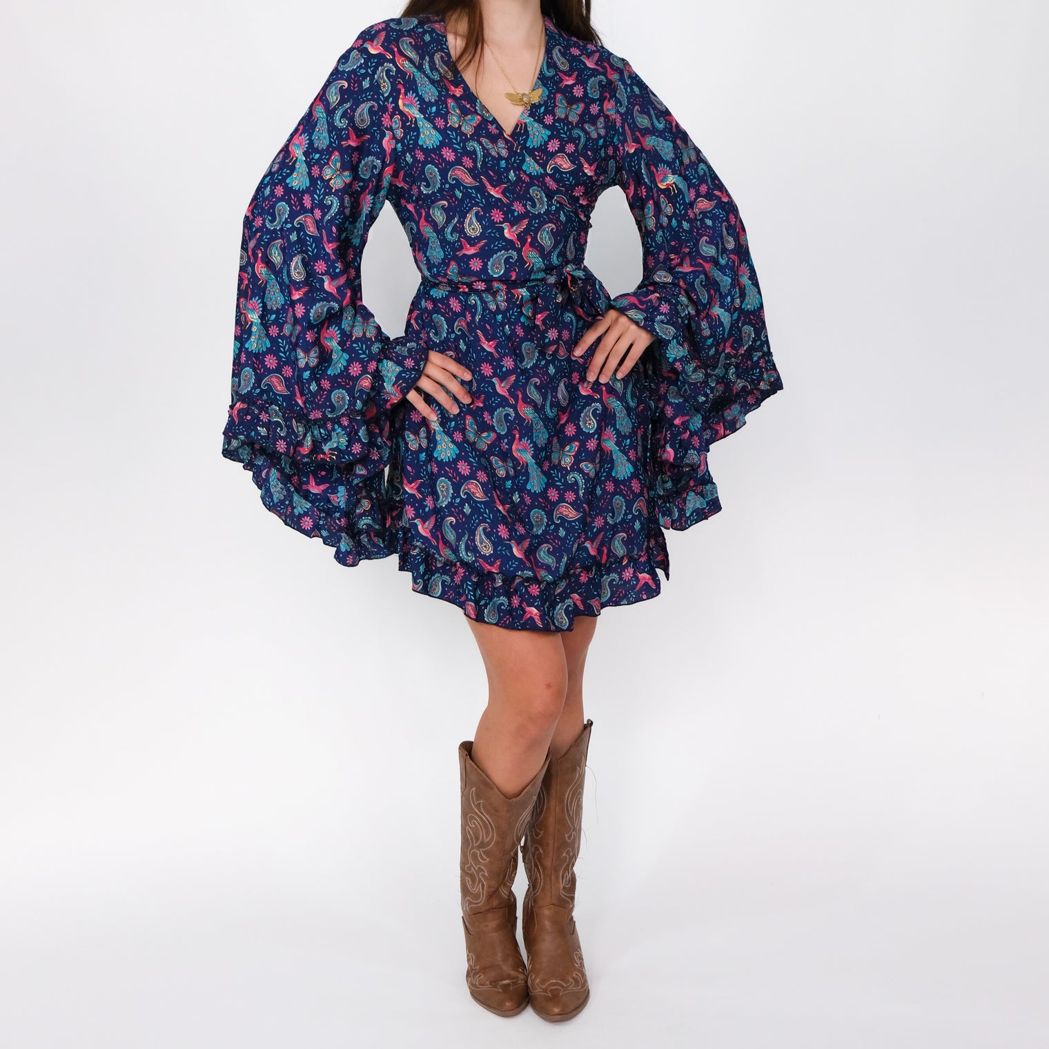 Fairy Meadow Wrap Dress