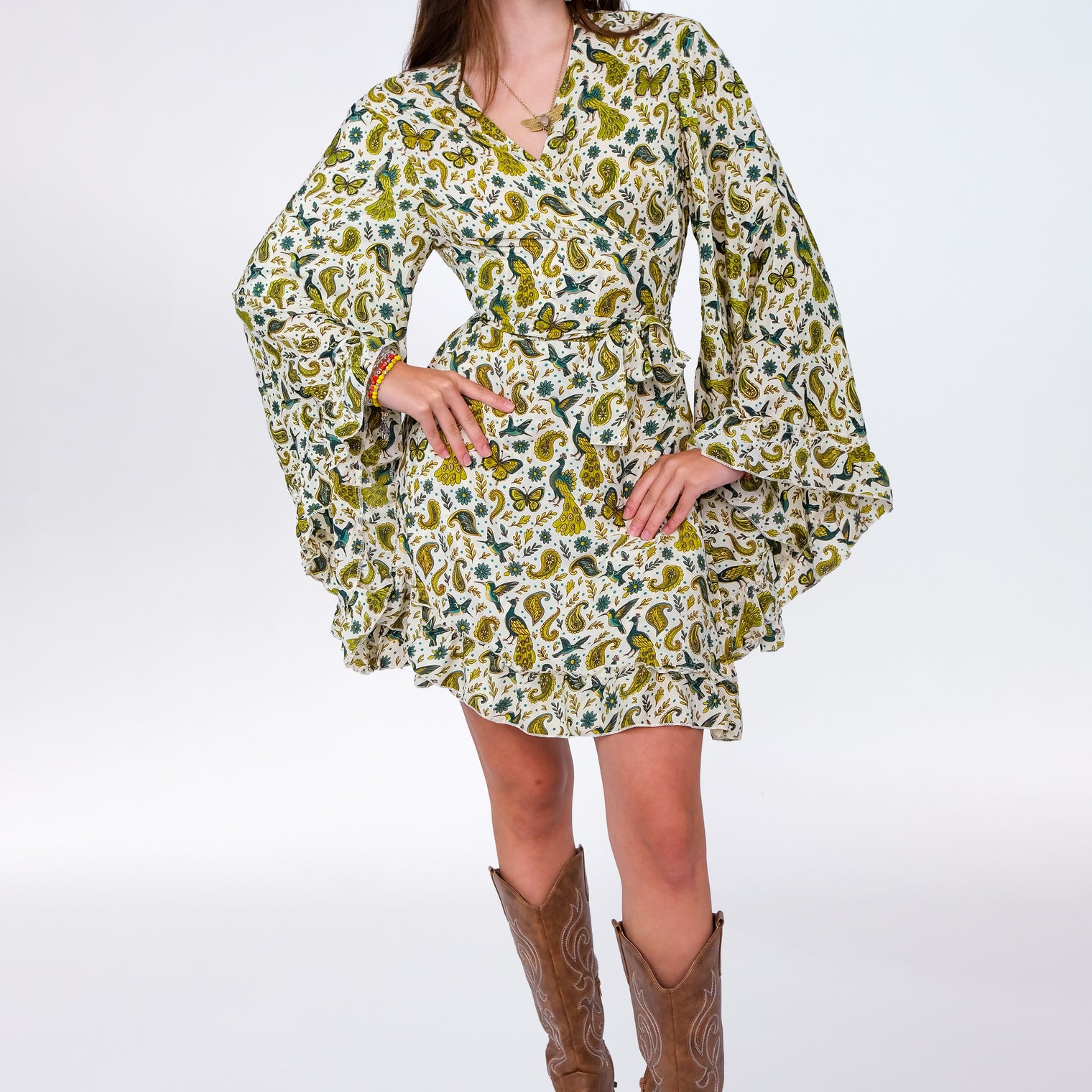 Fairy Meadow Wrap Dress