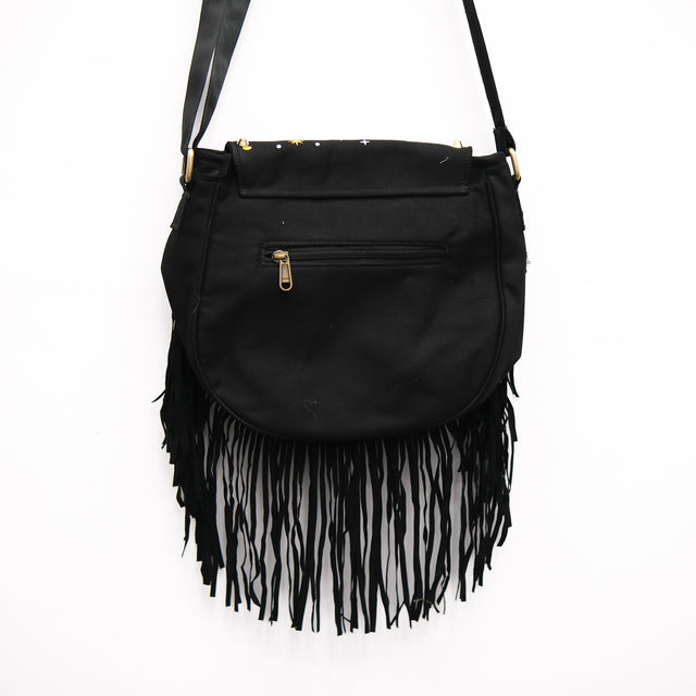 Solstice Fringe Sun Boho Bag