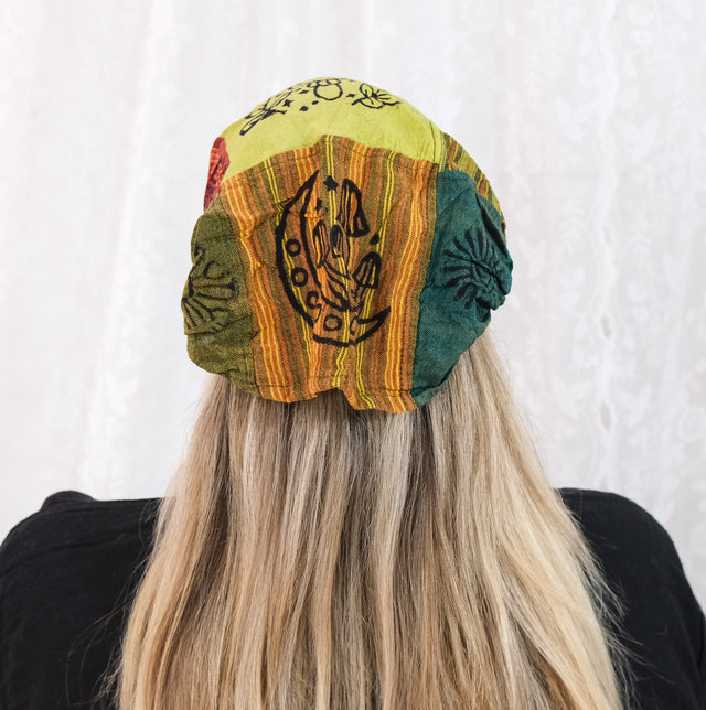 Patchwork Cotton Head Wrap