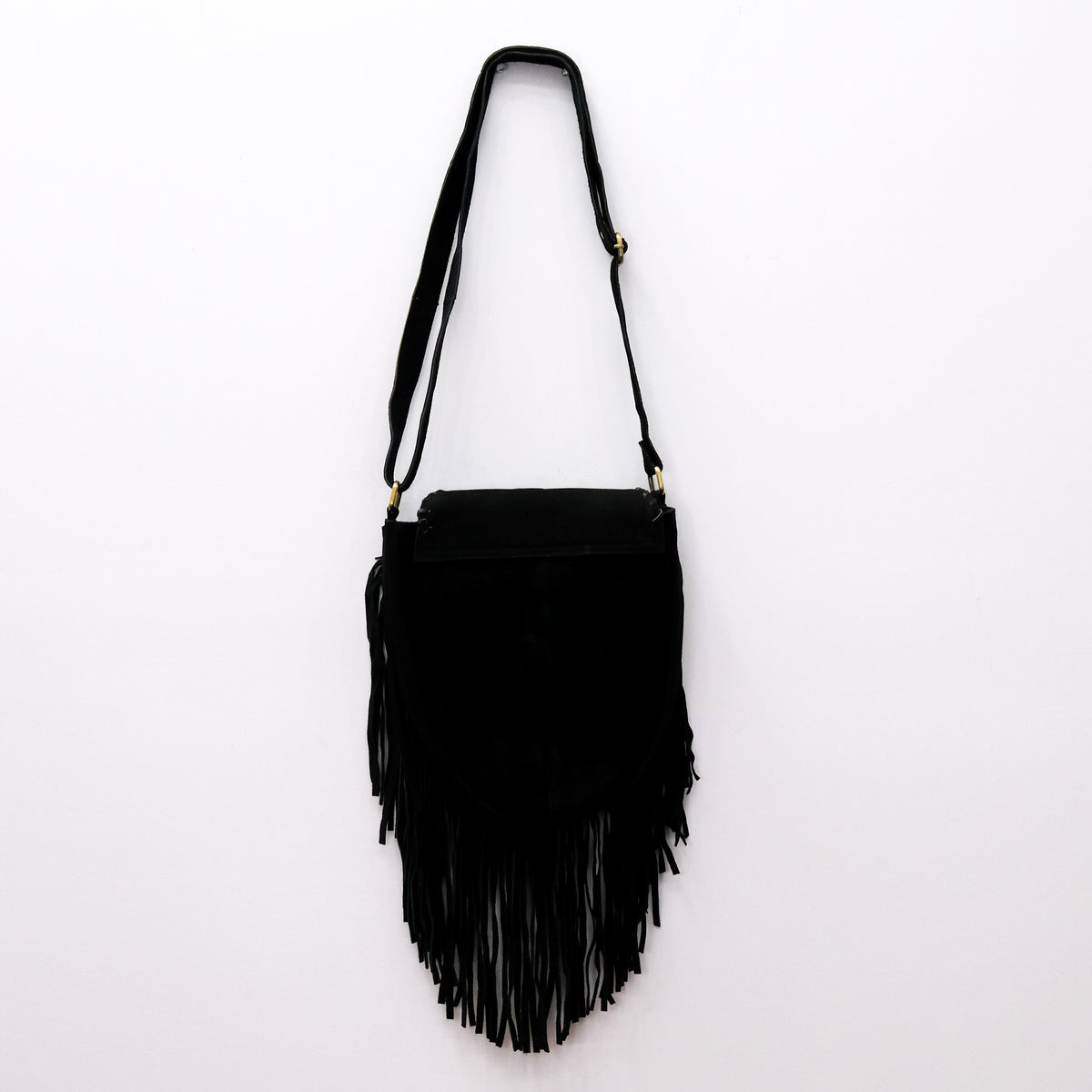 Wild Prairie Cowhide Fringe Crossbody Bag