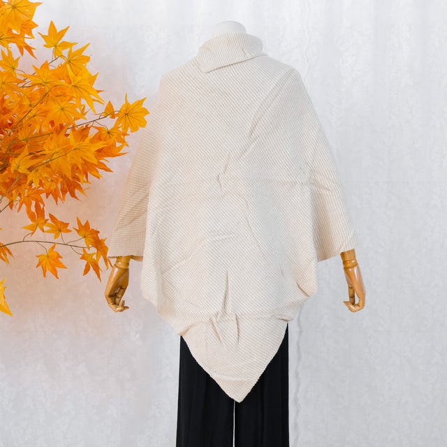 Knitted Boho Solid Ponchos