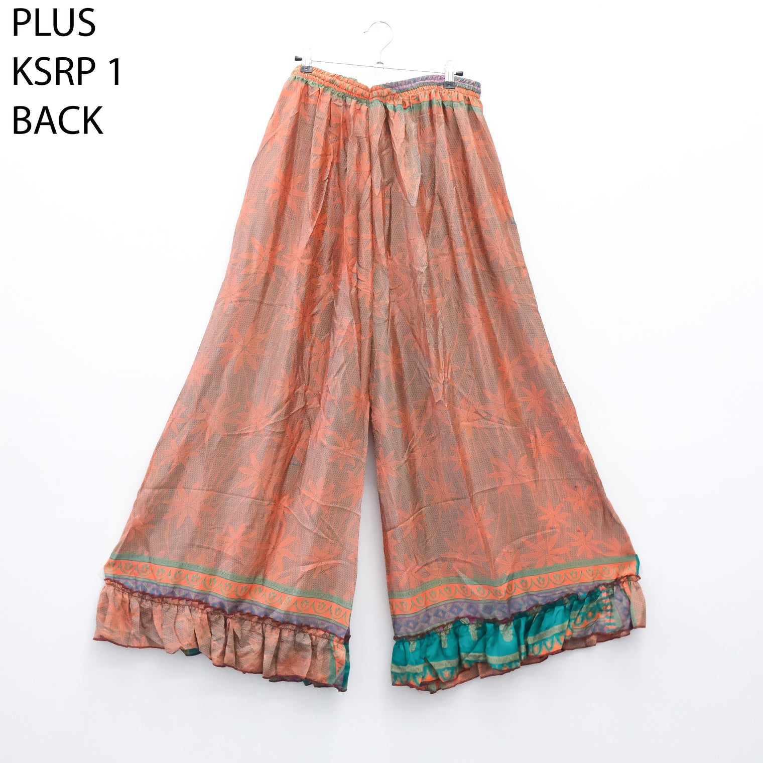 Recycled Sari Boho Palazzo Pants
