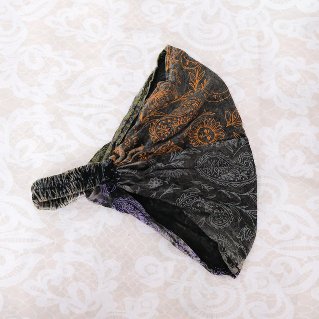 Boho Paisley Cotton Head Wrap