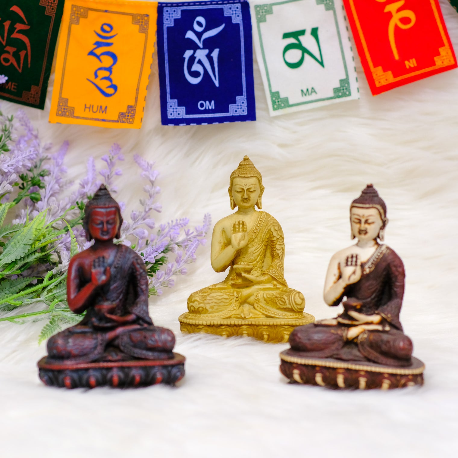 Handmade Blessings Buddha Statue