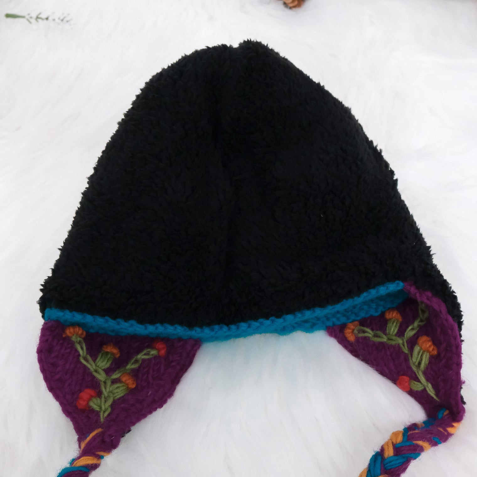 Knitted Earflap Winter Hat