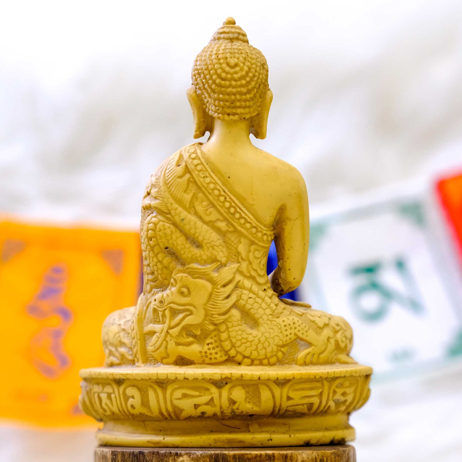 Handcarved Meditation Buddha Statue